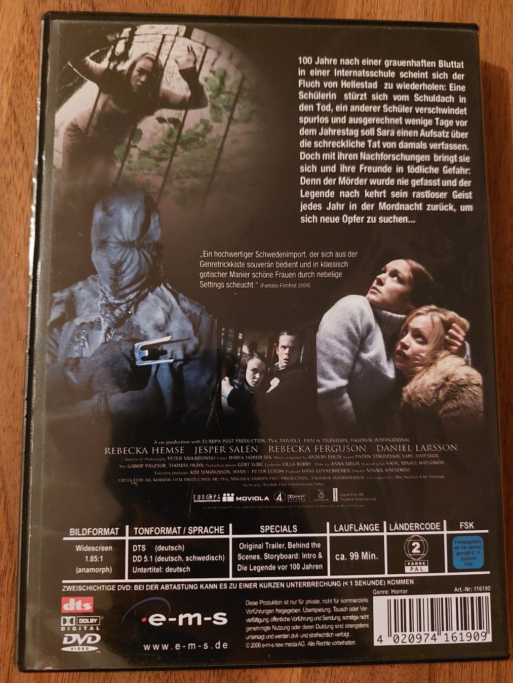 Tutti i DVDs: DVD - Drowning Ghost mit Rebecca Ferguson (2004) – Usato da Rheinfelden venduto da FilmAuktion 1