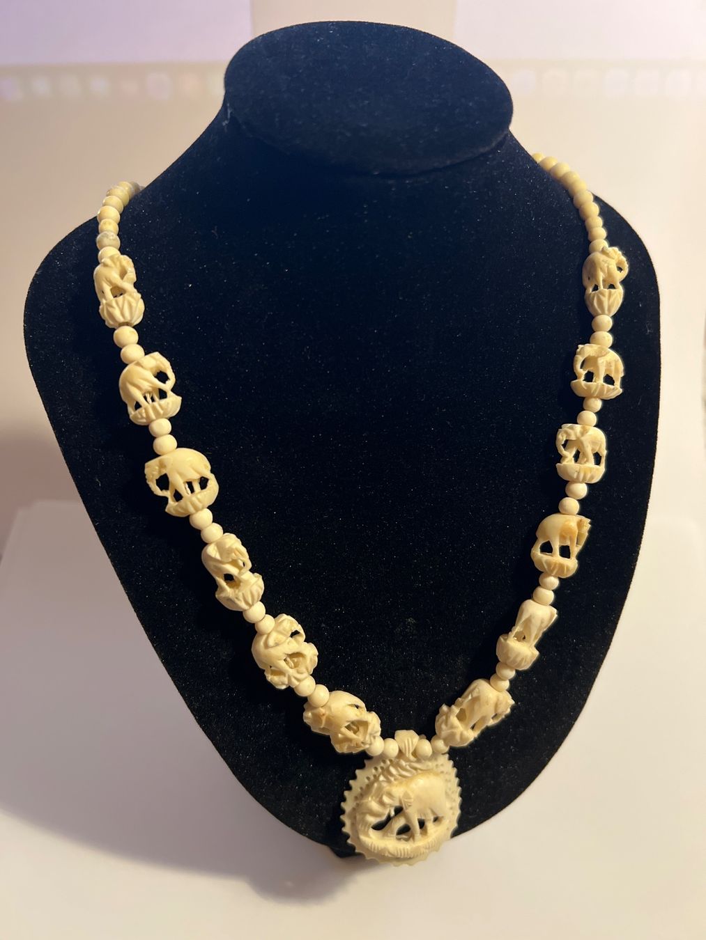 Catenine: Rinderknochen Kette – Usato da Chur venduto da Penting1935 3