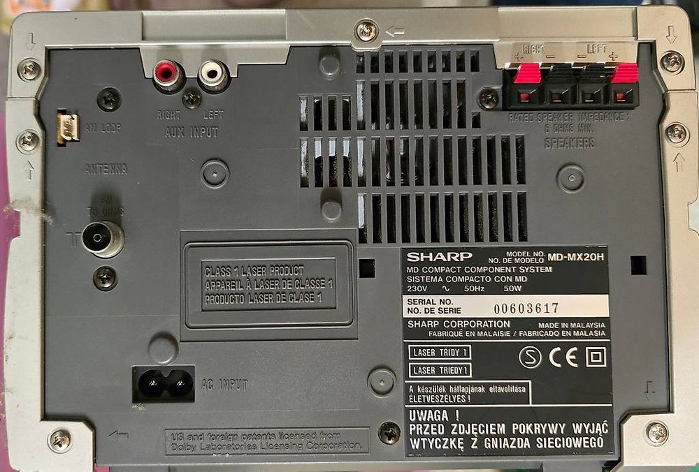 SHARP MDplayer chaine HiFi pour collectionneurs Kaufen auf Ricardo