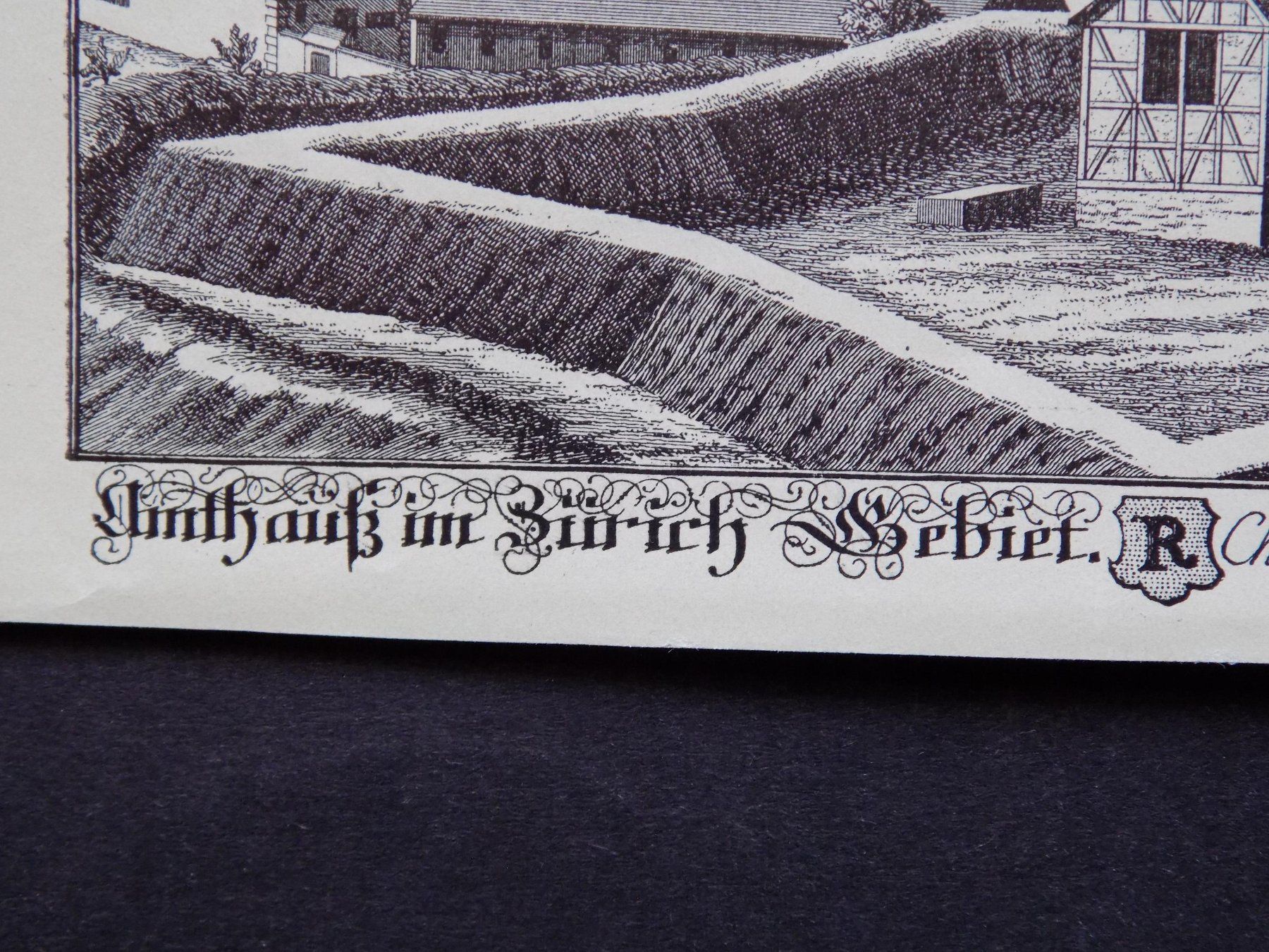 Incisioni: Rüti Xylographie – Usato da Risch venduto da Rischli15 3