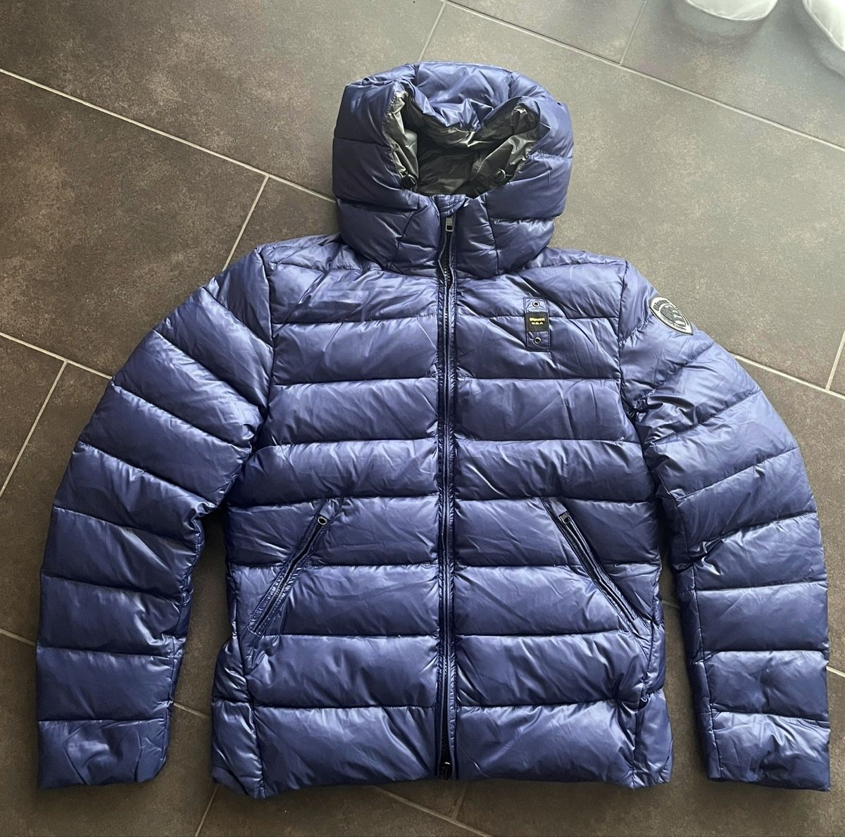 Giacche: Blauer Jacke – Nuovo (secondo la descrizione) da Domat/Ems venduto da Dometzy