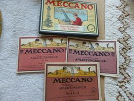 Meccano ,viele Teile,Räder,Werkzeug,Anleitungen,Metallbau