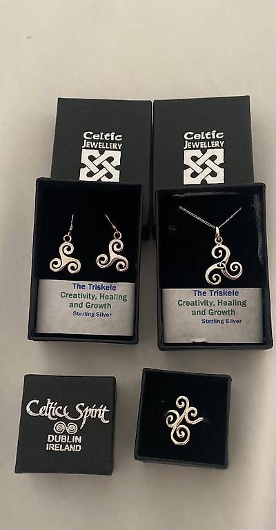 Altri gioielli: Celtic Jewellery - Triskele - 3er Set  – Usato da Winterthur venduto da Samantha59