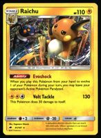 Raichu #41 Pokemon Burning Shadows