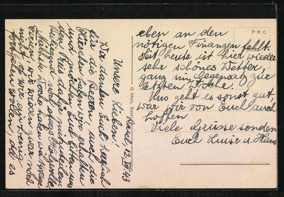 Cartoline postali: Kilchzimmer, Ortsansicht mit Ankenballen – Usato da Berlin venduto da bartko-reher 1