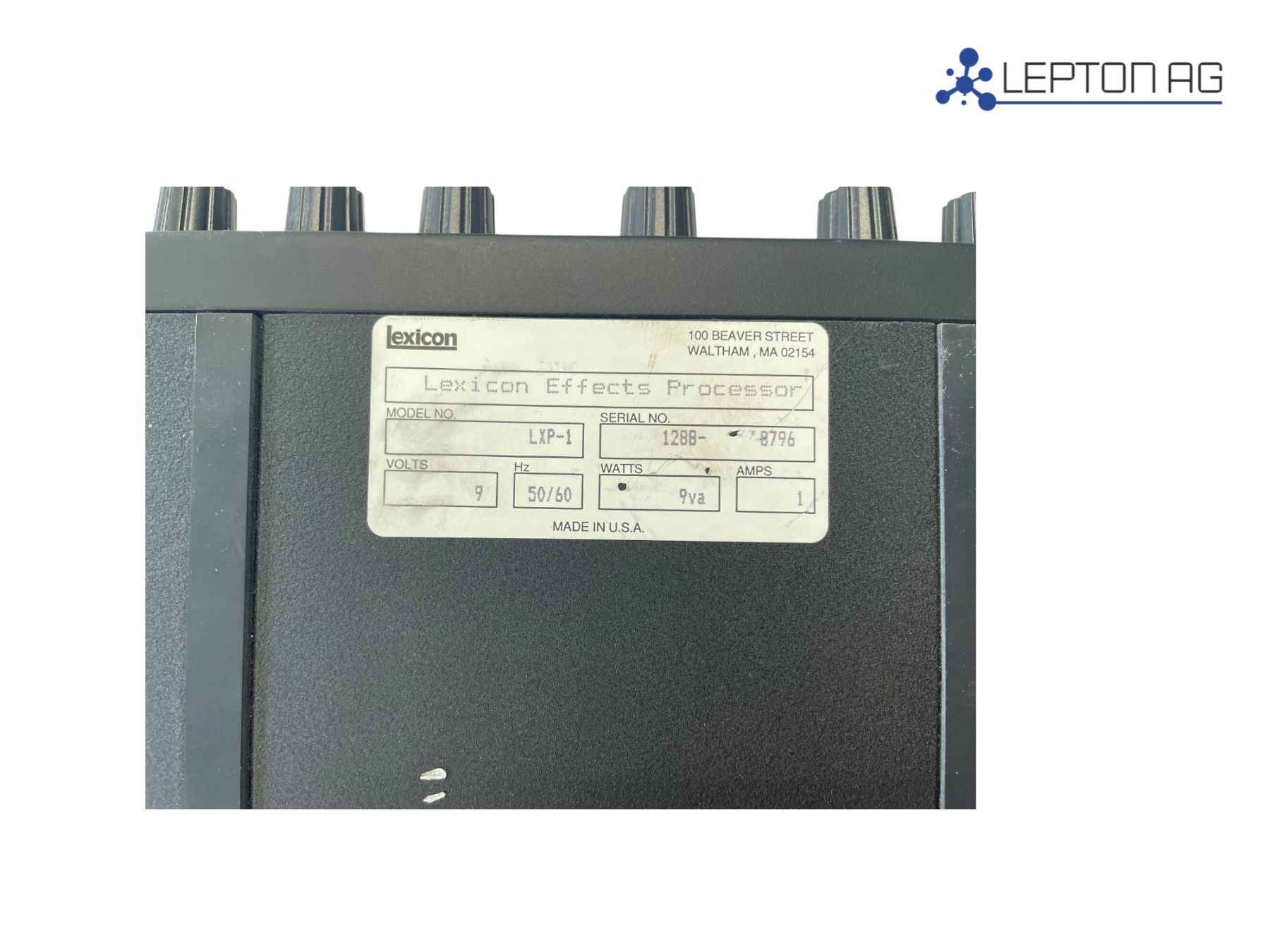 Lexicon Egaliseurs: Lexicon LXP-1 Effect Processor – D'occasion à Niederdorf par LeptonAG 3