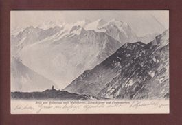 Blick vom BALMEREGG - Wetterhörner - 1905