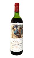 Rotwein / Bordeaux « Château Mouton Rothschild » - 1973