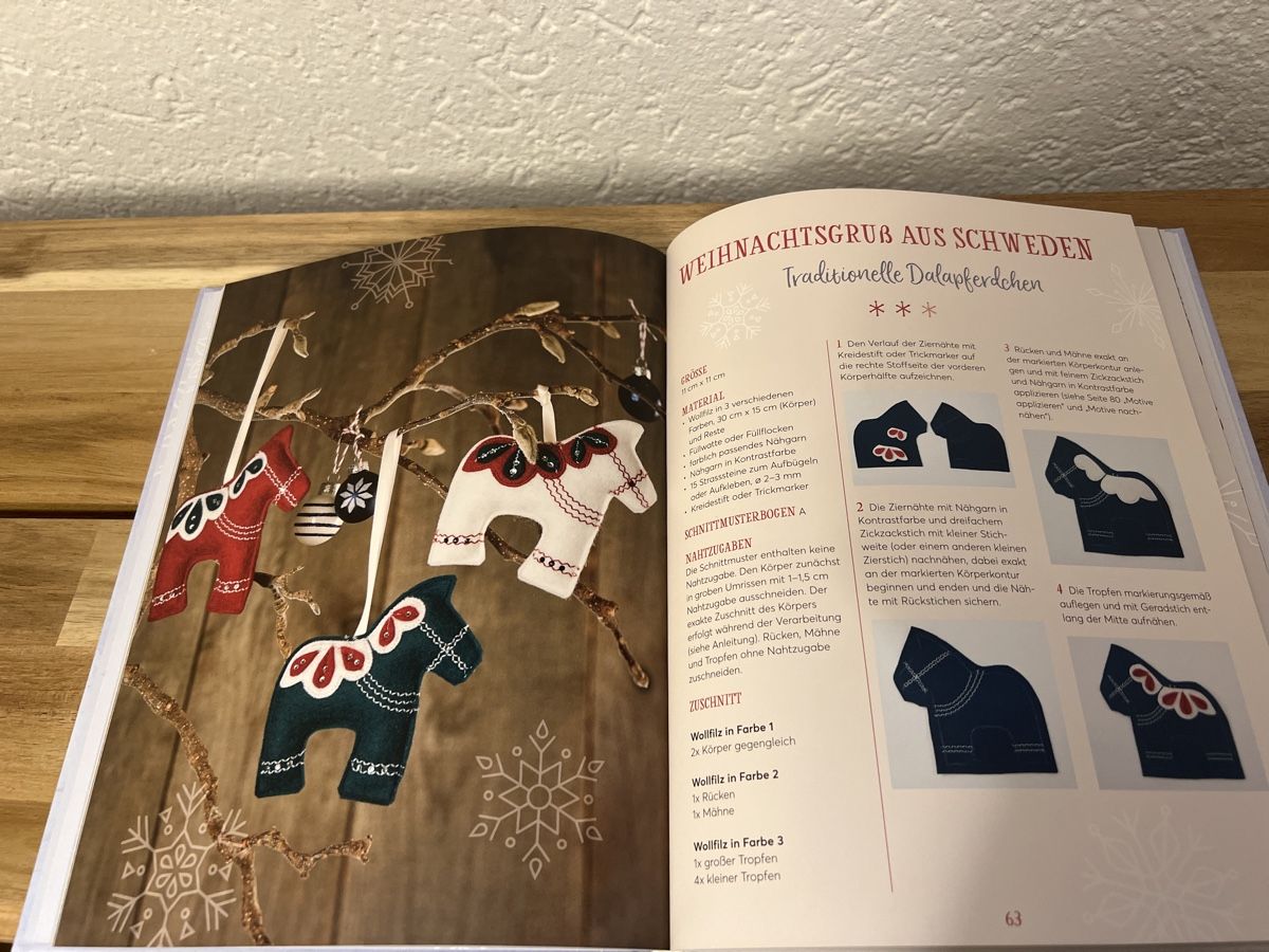Libri: Weihnachts-Nähbuch Deko & Geschenke nähen – Nuovo (secondo la descrizione) da Seon venduto da Sunny-Schmuck78 3