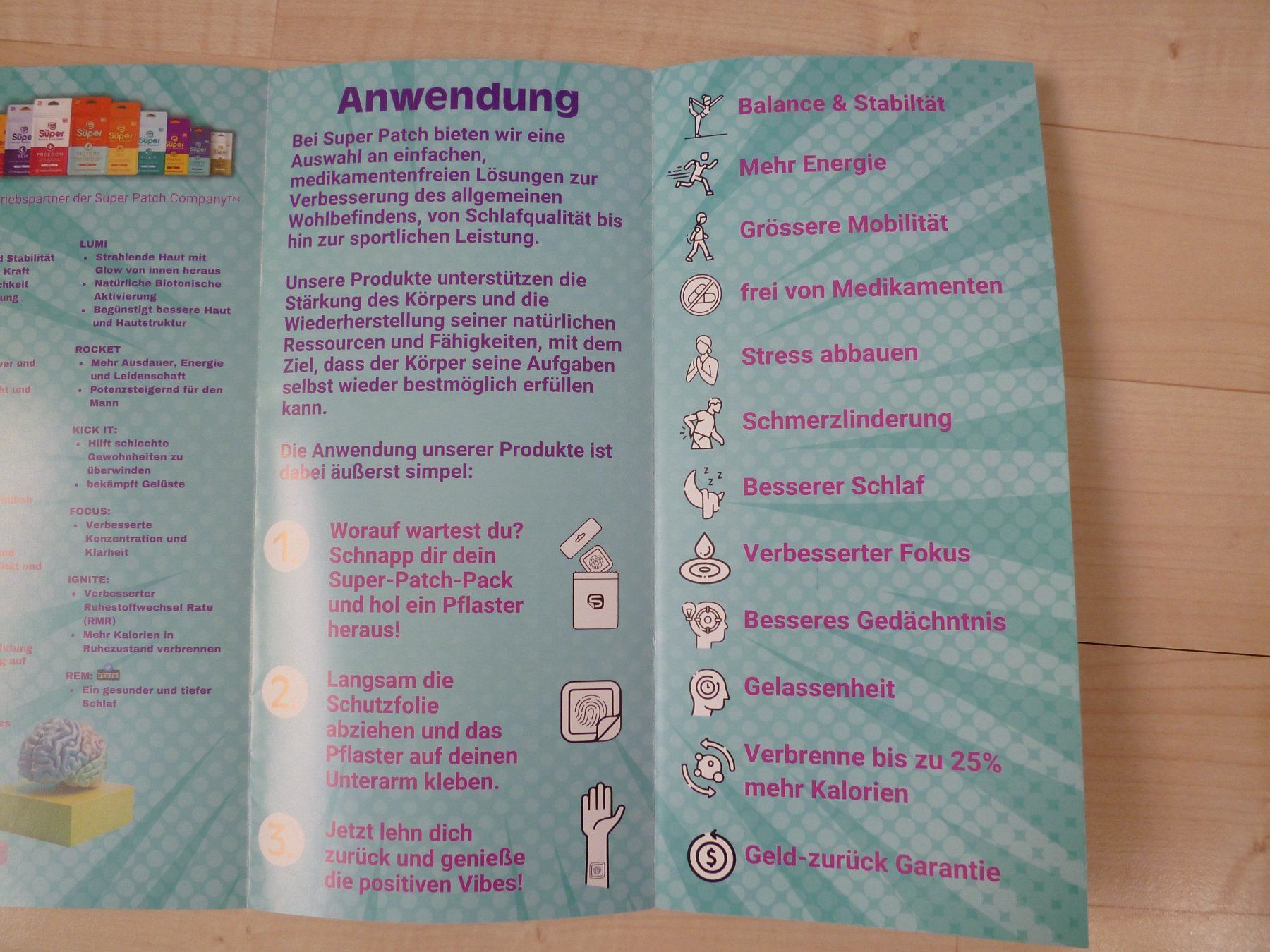 Attrezzature mediche: Super Patch Company - PEACE   NEU   medikamentenfrei – Nuovo e nell'imballaggio originale da Dättlikon venduto da Mamakuga 4