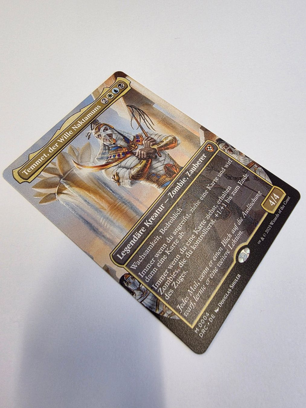 Magic The Gathering Cartes à collectionner: MTG -Commander: Ätherdrift (DRC)- Karte: Temmet – Neuf (Voir description) à Mörigen par Gadgeteer 1