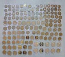 Sammlung ++ 146 Stück Russische Münzen, davon 10 Silber