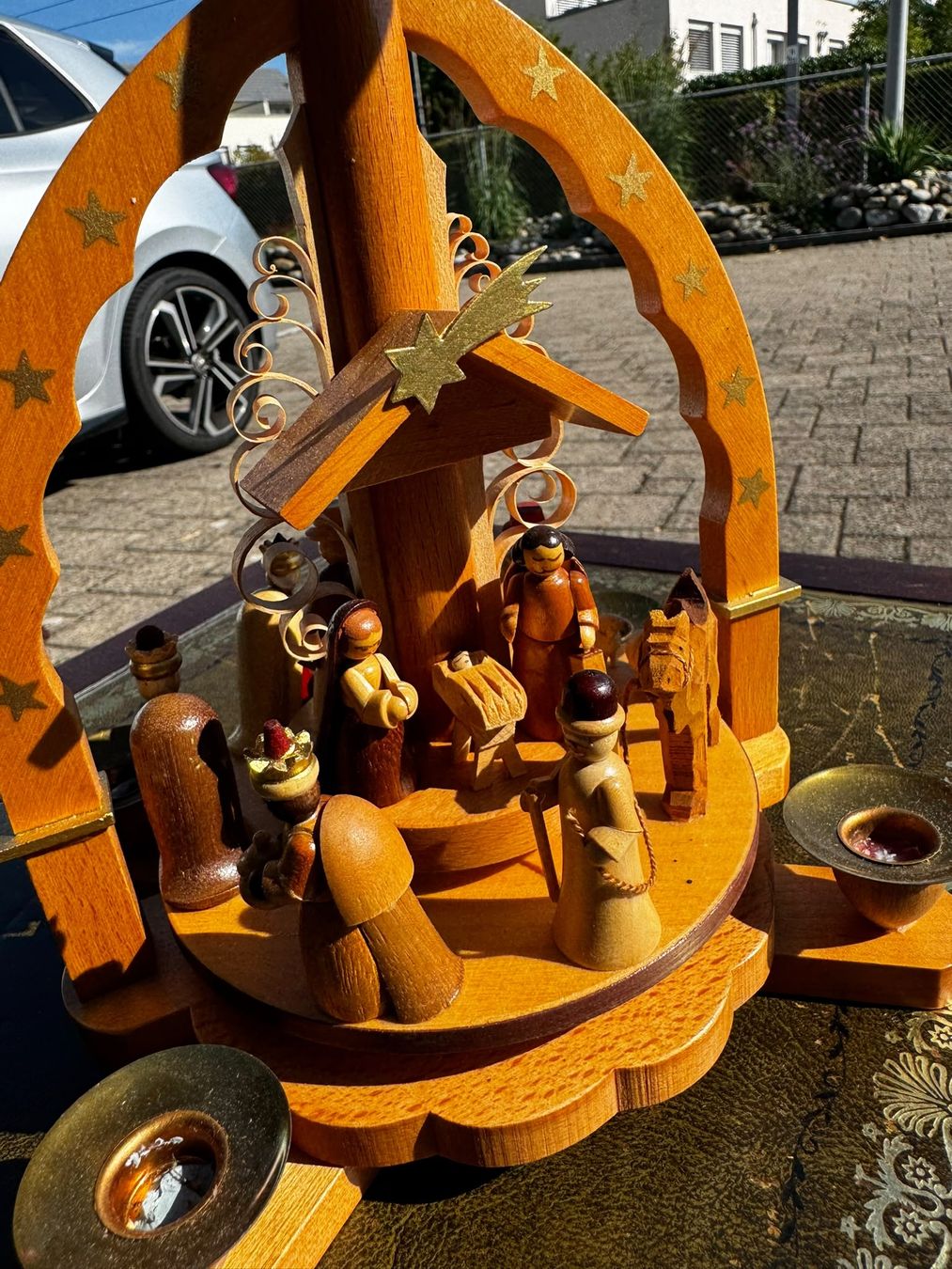 Toutes les décorations: Weihnachtspyramide mit Schafen – D'occasion à Egg b. Zürich par Brocki_Insel_Egg 2