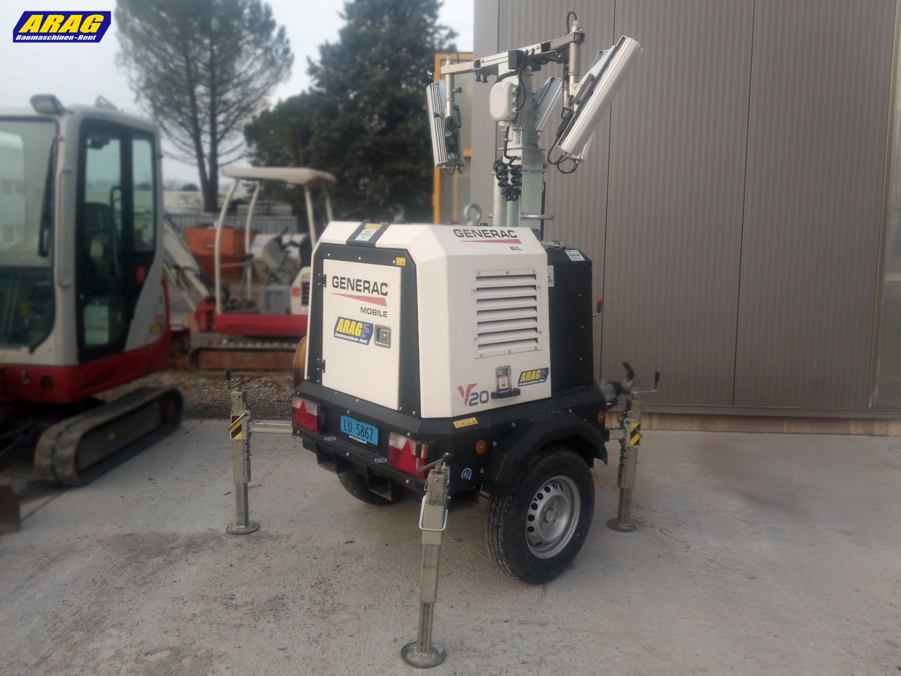 Lampade: Generac V20 Hyper Baustellenbeleuchtung – Usato da Hasle LU venduto da Arag08 2