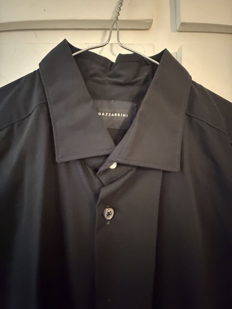 Hemden: Camicia uomo GAZZARRINI nera taglia M – Neu (gemäss Beschreibung) aus Lugano von can_xdd8 1
