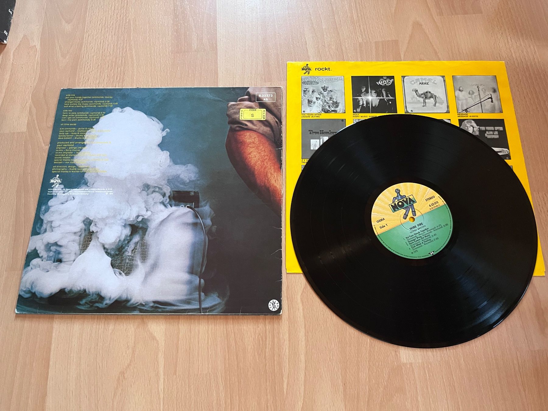 Schallplatten: Savoy Brown - Wire Fire – Gebraucht aus Giebenach von Wurlitzer70 1
