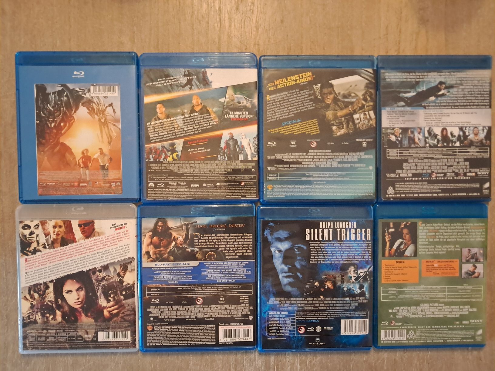 Alle DVDs: Action Pack - 8 Filme / Movies – Gebraucht aus Eschlikon TG von Rare_Ware 1