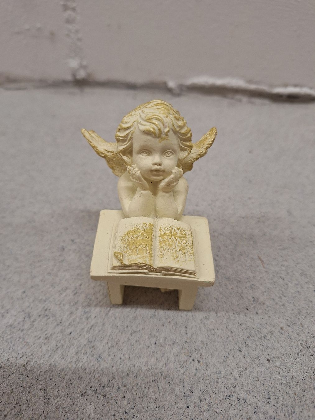 Statuette: Engel liest Buch – Nuovo (secondo la descrizione) da Regensdorf venduto da Schmim