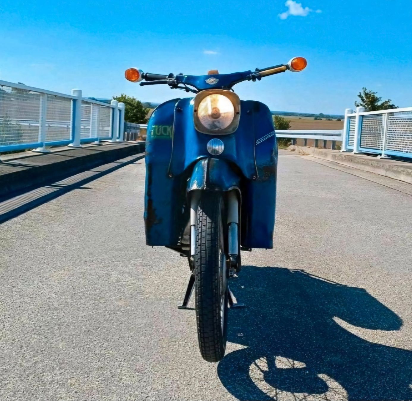 Simson Scooter: Simson Schwalbe Kr51/1 Restaurationsobjekt – Usato da Wynau venduto da Bastel87 6