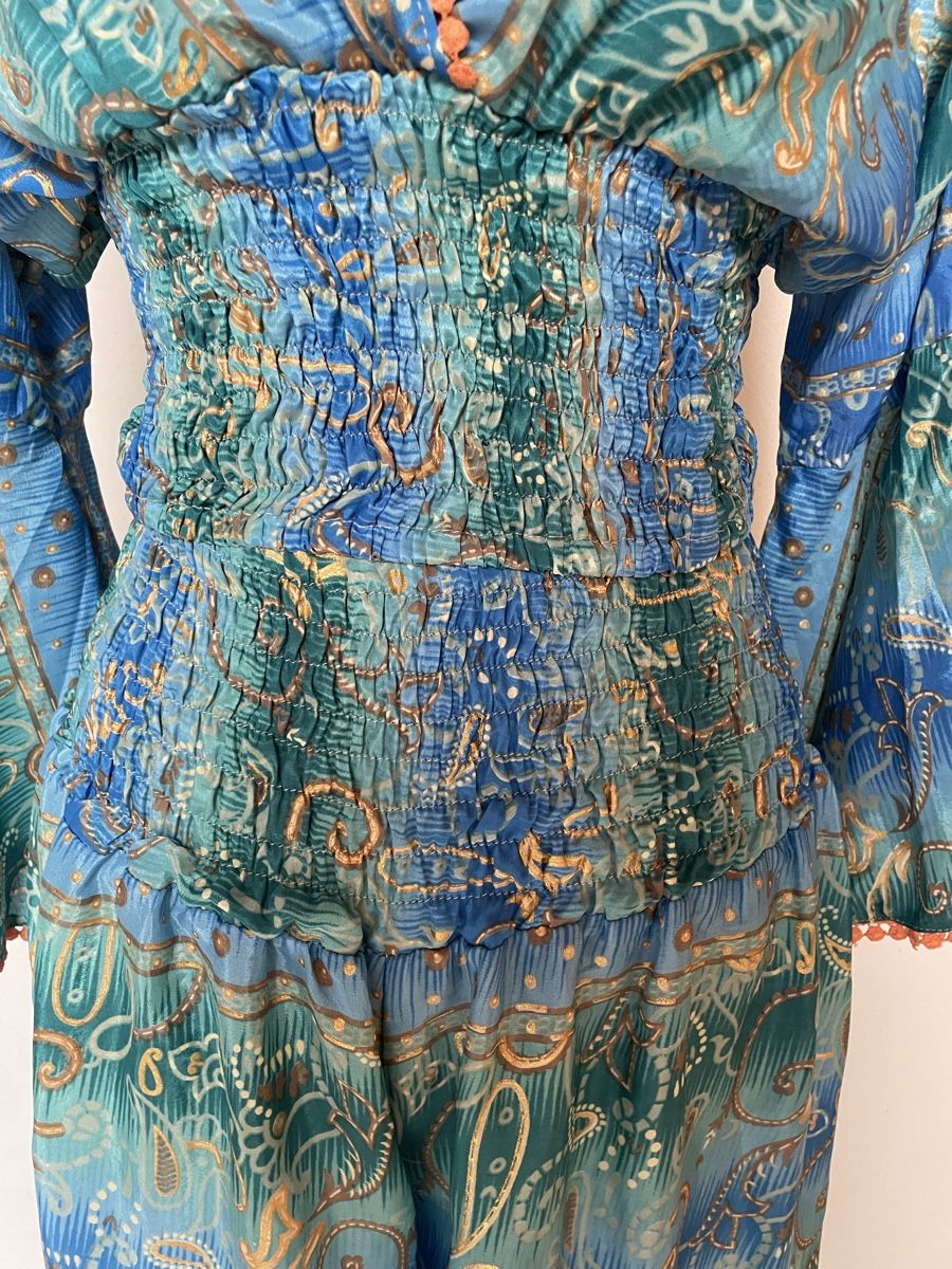 Kleider: Bohobluse und Hosenrock aus Seide – Neu (gemäss Beschreibung) aus Sigriswil von ck56 7