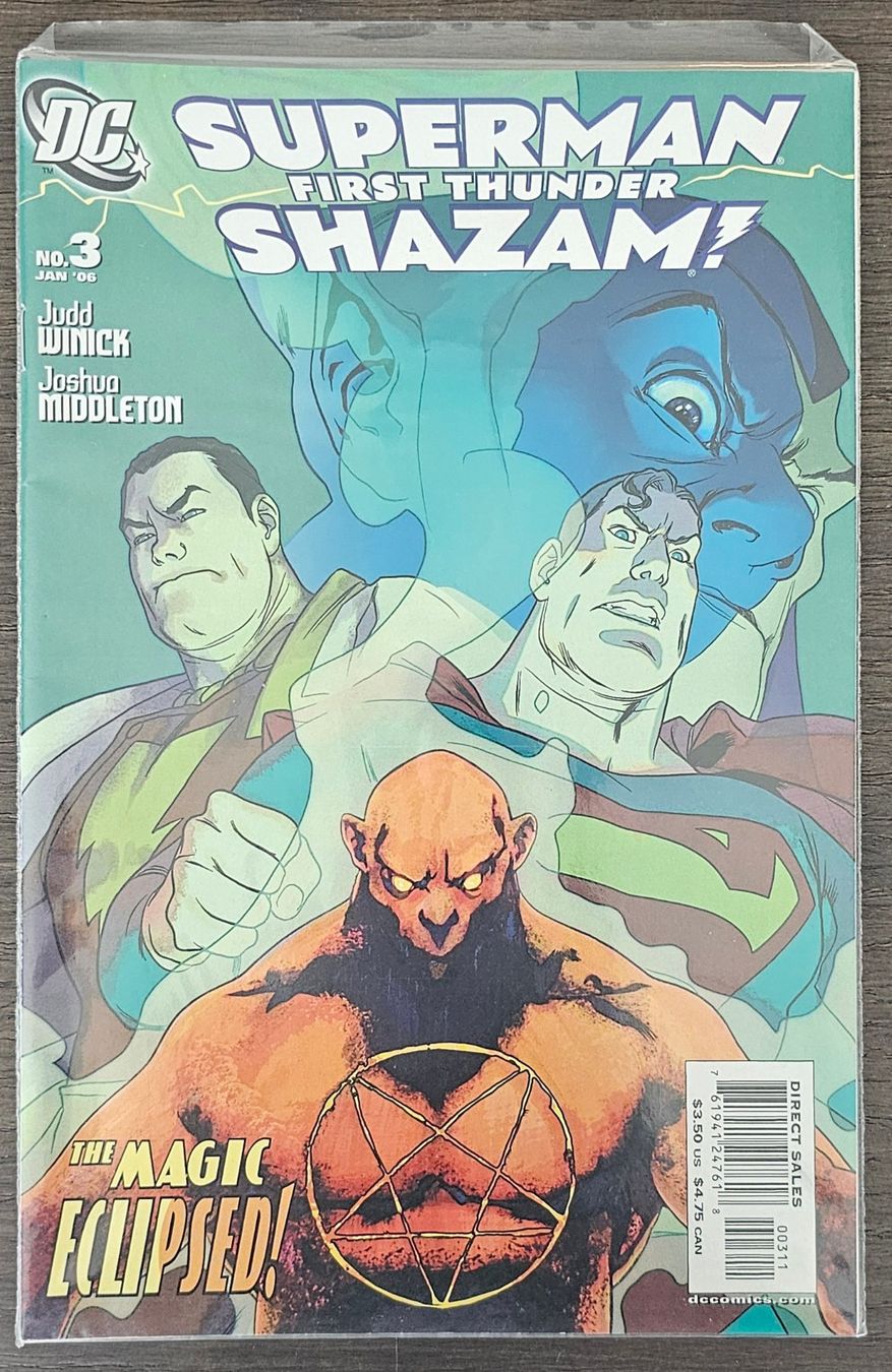 BD: SUPERMAN SHAZAM! FIRST THUNDER #1-4 DC COMICS ENGLISH – Neuf (Voir description) à Meyrin par bigjoejr69 3