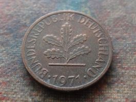 DEUTSCHLAND 1 Pfennig 1971