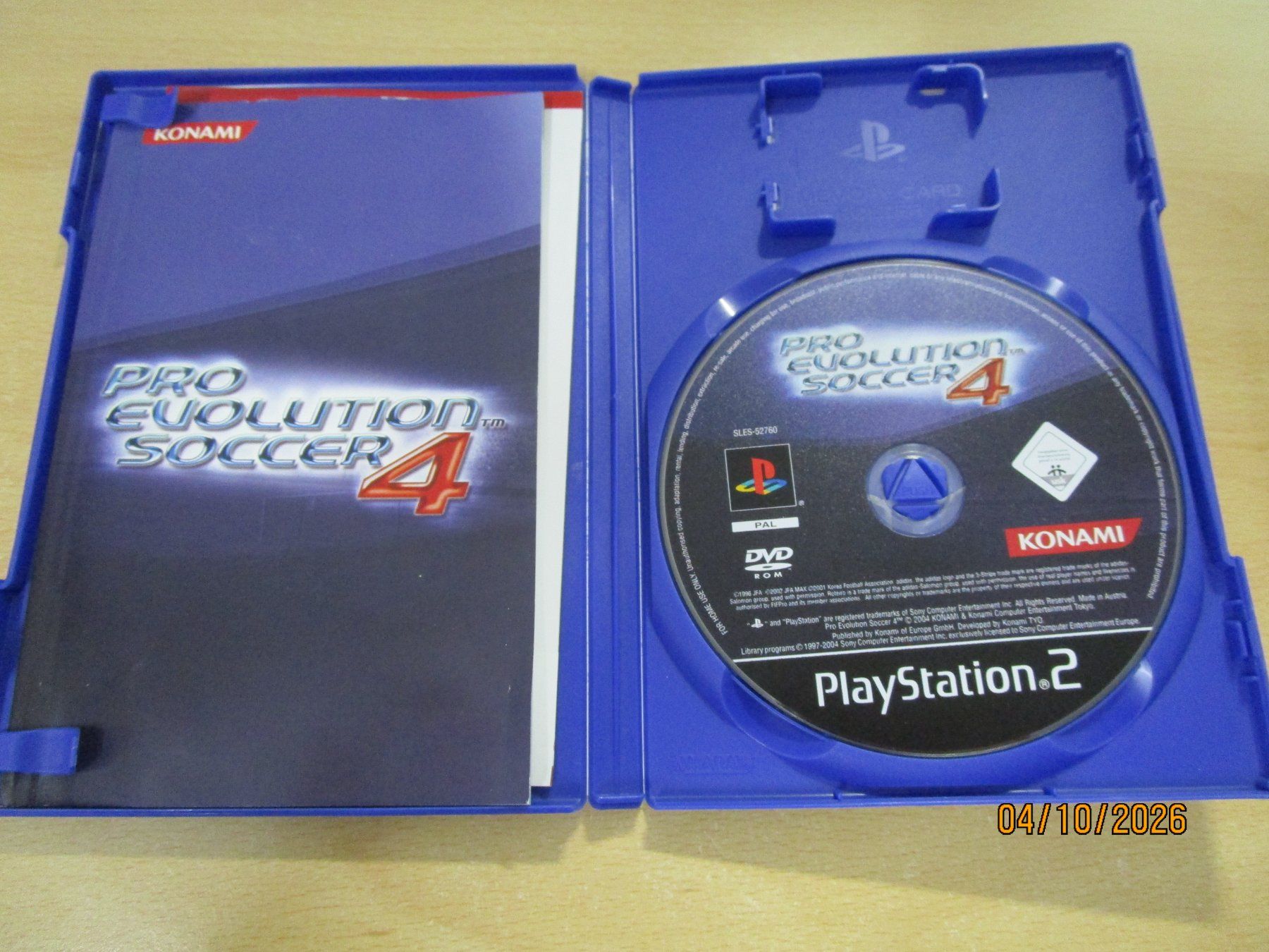 Sony Jeux: Pro Evolution Soccer 4 Sony Playstation 2 PS2 – D'occasion à Goldau par agestuffer 2