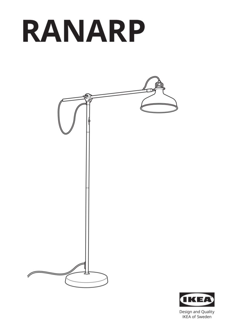 Ikea Lampade: IKEA Ranarp Stehlampe – Nuovo (secondo la descrizione) da Zürich venduto da Kris8050 4