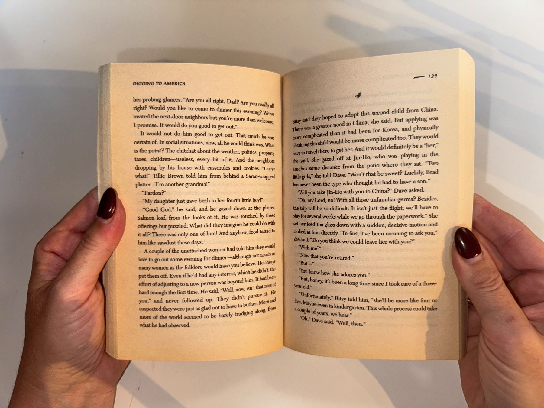 Bücher: NOVEL: Ann Tyler, Digging to America – Gebraucht aus Grosswangen von English_books 4
