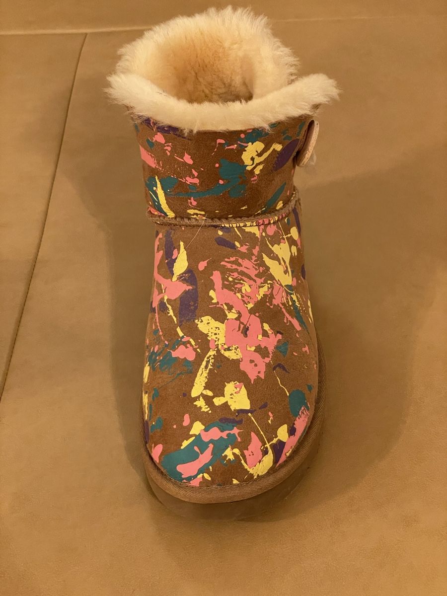 Ugg Scarpe da donna: original UGG Boots, gesprenkelt, Gr.40, camel – Nuovo (secondo la descrizione) da Corcelles NE venduto da gingerbrain 1