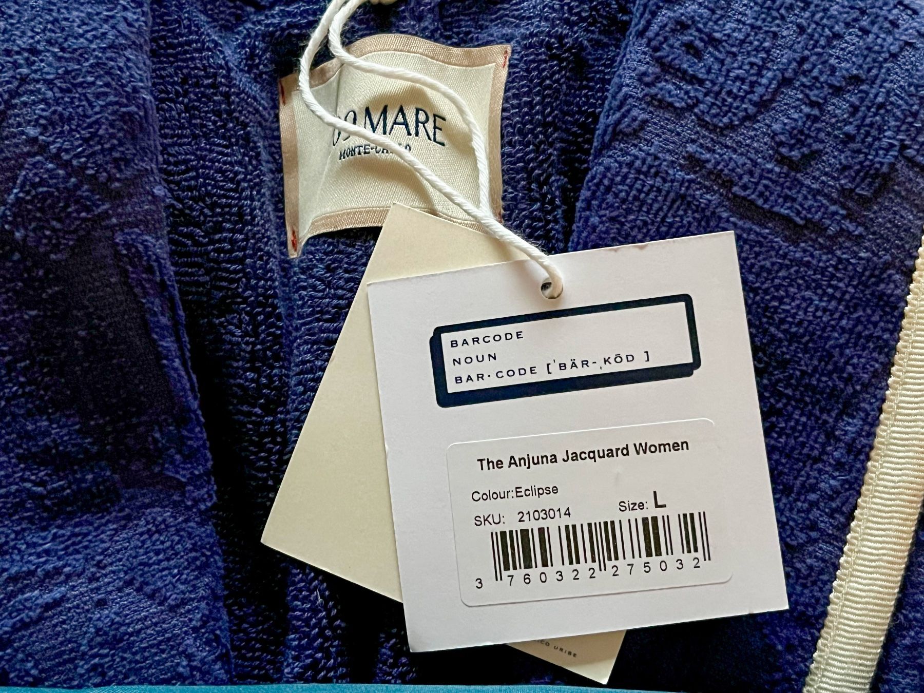 Jacken: Strandblazer "The Anjuna Jacquard Women" in Bleu Eclipse – Neu und originalverpackt aus Männedorf von Haegar68 4