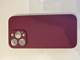 iPhone 14 Pro Max Hülle Farbe Bordeaux neu
