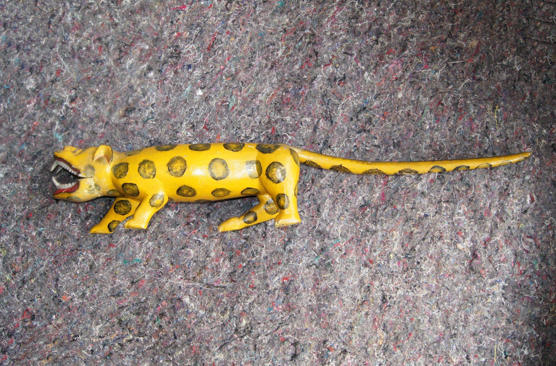 Sculture & Statue: Langer, antiker Jaguar oder Leopard - Indien? Mexiko? – Usato da Geroldswil venduto da ARTEFACTO 3
