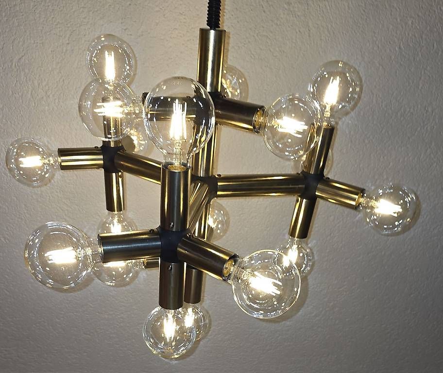 Lampes: Atomic Hängeleuchter von Trix & Robert Haussmann – D'occasion à Buonas par Bigsale 2