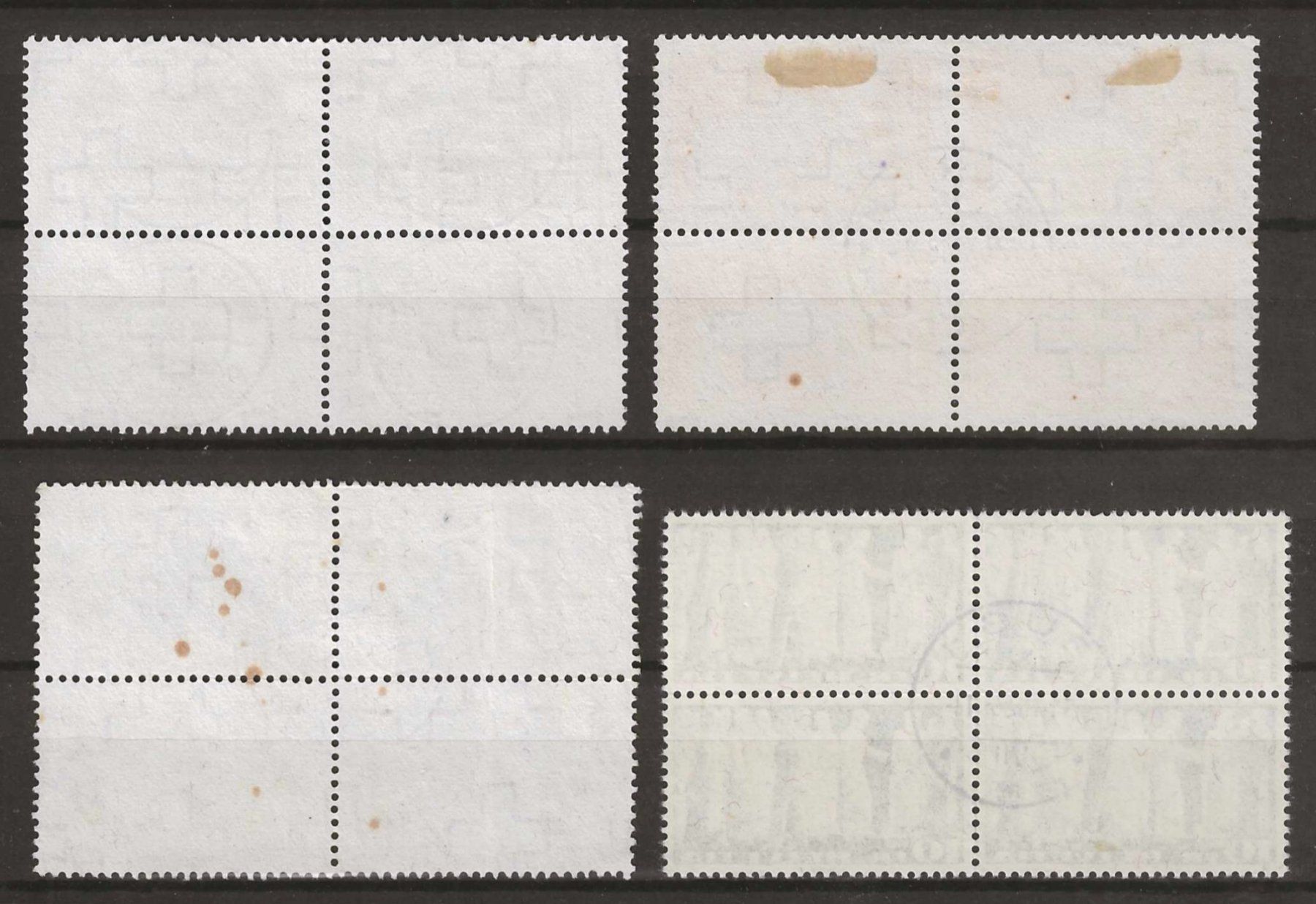 Tutti i francobolli: 4 Viererrblock Ausgaben - hohe Werte – Usato da Gümligen venduto da Geniusbuy 1