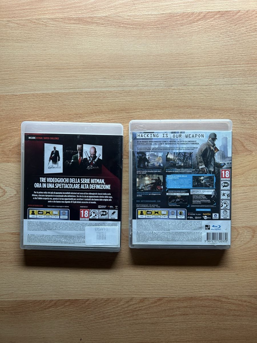 Sony Giochi: PS2 Hitman HD Trilogy & Watch Dogs – Usato da Schötz venduto da lor_z95g 2