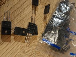 50 Stk IC Spannungsregler 5V 1A TO-220F - TA7805S - obsolete
