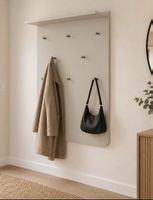 Garderobenpaneel Wandgarderobe beige neuwertig