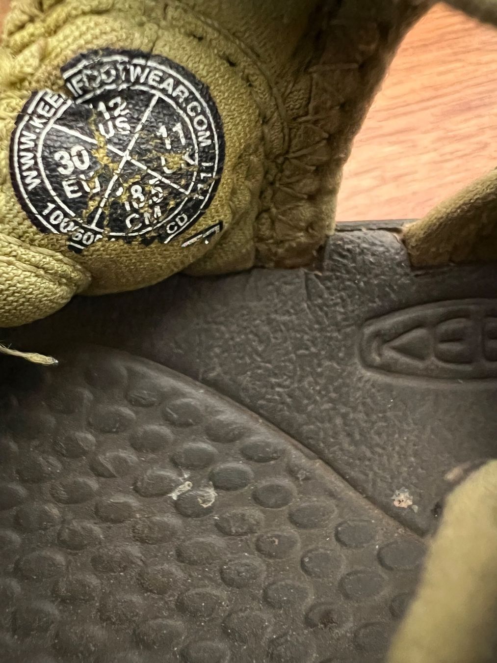Keen Schuhe für Jungen: Keen Sandalen 30 Grau/Grün – Gebraucht aus Jona von Sariksa 5