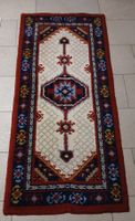 Handgeknüpfter Orientteppich, Kelim, Wolle,  75 x 164cm, Top