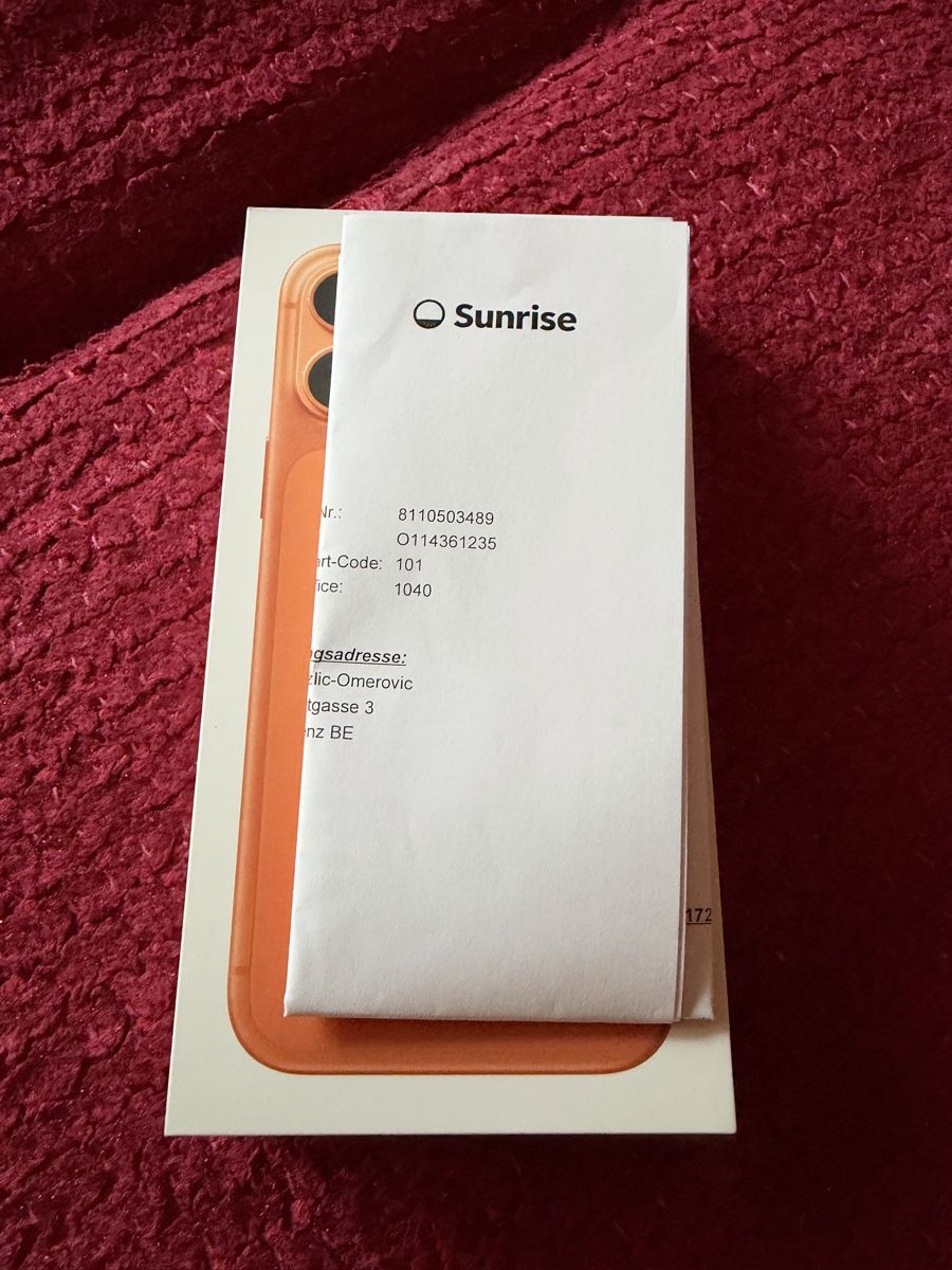 Apple Portables: iPhone 17 Pro Max 256GB Orange  – D'occasion à Brienz BE par fikret68