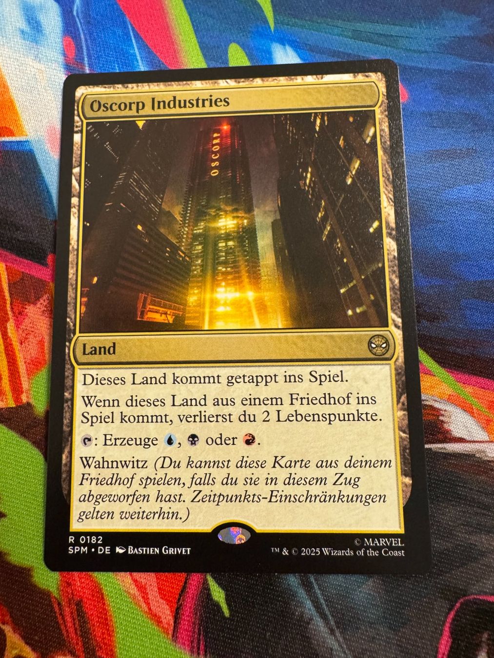 Magic The Gathering Carte collezionabili: Oscorp Industries - Marvel's Spider-Man - Magic – Nuovo (secondo la descrizione) da Bülach venduto da Pfrenzel