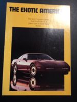 Prospekt Chevrolet Corvette C4 ca. 1984