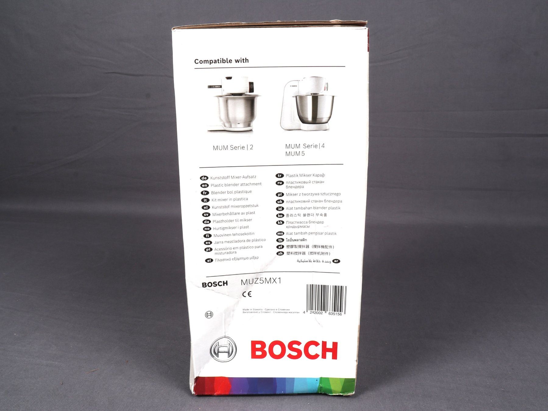 Bosch Elettrodomestici da cucina: BOSCH Plastic liquidiser  Kunststoff Mixeraufsatz – Nuovo (secondo la descrizione) da Steinen venduto da Restwert_Steinen 1