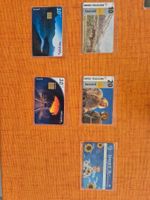 Verschiedene Taxcards
