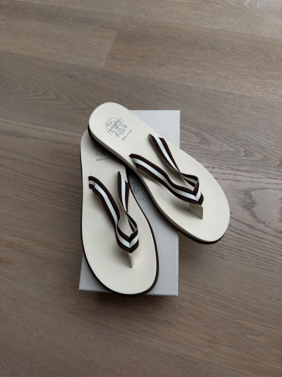 Brunello Cucinelli Herrenschuhe: Brunello Cucinelli Sandalen, neu, Gr. 44 – Neu (gemäss Beschreibung) aus Birmensdorf ZH von nin.am