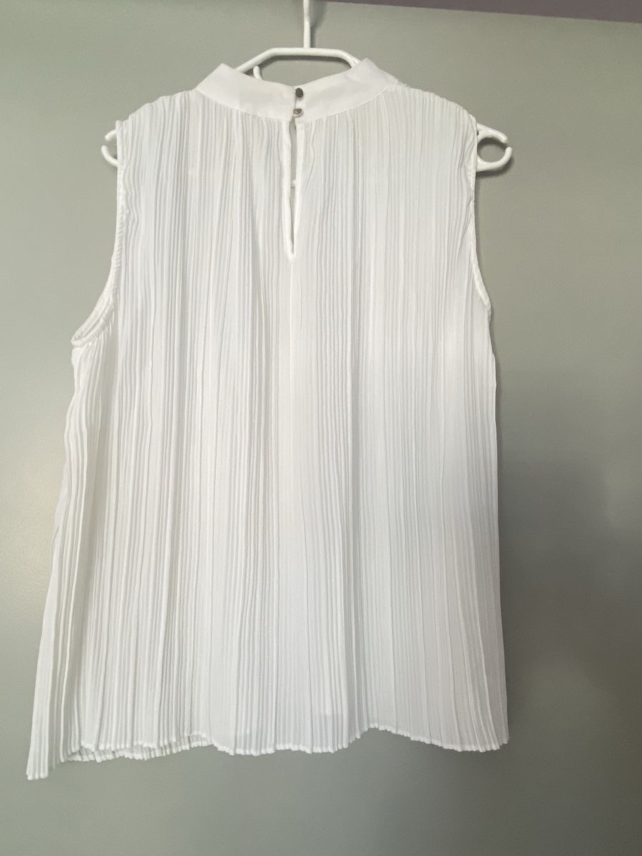 Blusen: Bluse Plissee weiss neu Gr 40 – Neu (gemäss Beschreibung) aus Brugg AG von Honeybee6 2