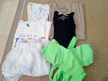 MARKENKLEIDERPAKET, 6STK, Gr. XS
