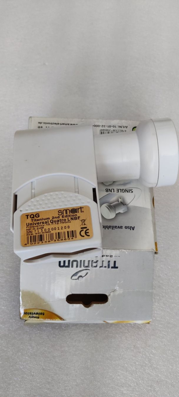 Funktechnik: Smart Titanium Edition  Universal Quatro 0.2 dB LNB – Neu (gemäss Beschreibung) aus Zürich von sendbad 5