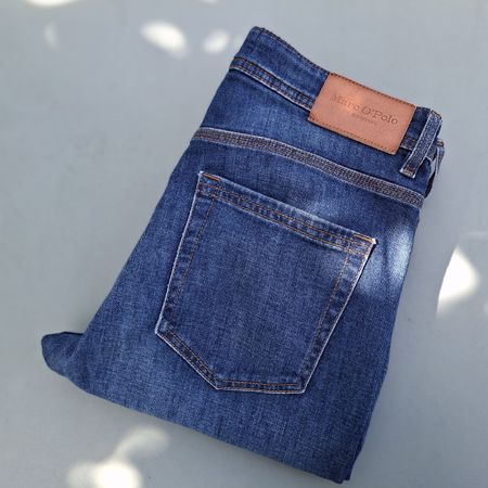 Jeans Marc O'Polo Theda W27 L30 Boyfriend Fit blau